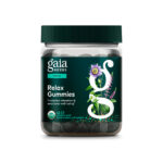 Gaia Herbs, Relax Gummies, Lemon Blueberry, 45 Ct