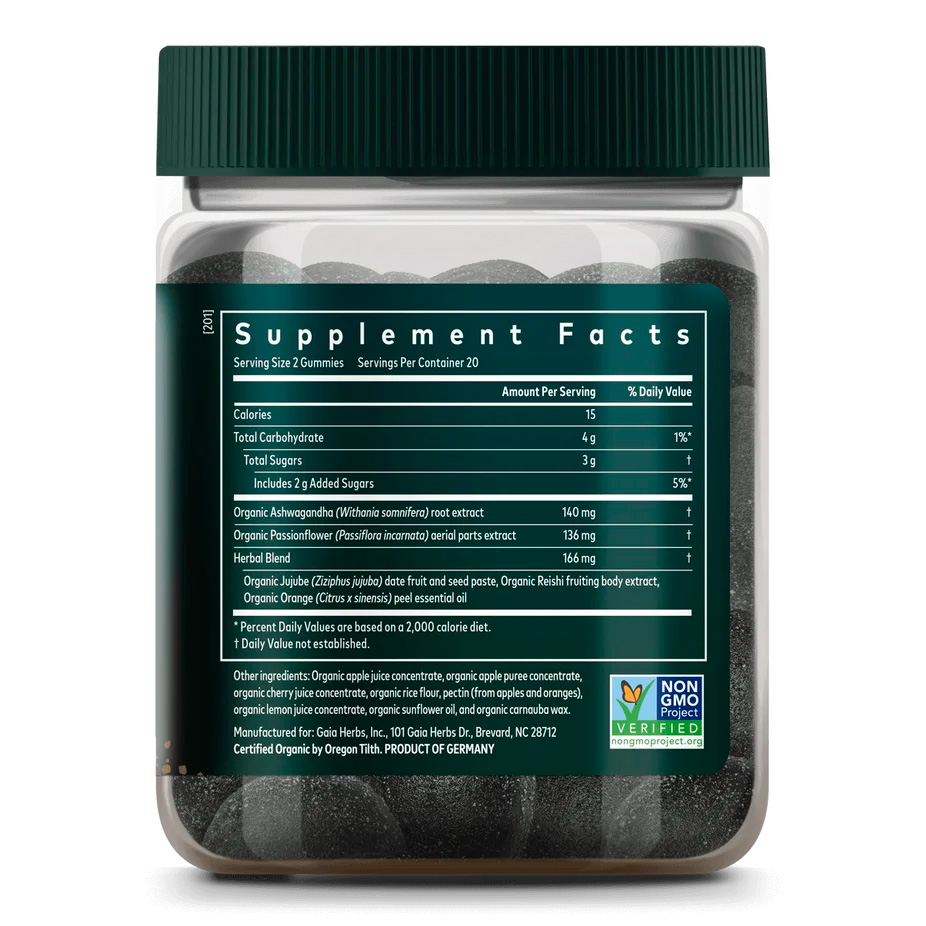 Gaia Herbs, Sleep Gummies, Cherry Orange, 40 Ct