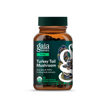 Gaia Herbs, Turkey Tail Mushroom, 400 mg, 40 Vegicaps