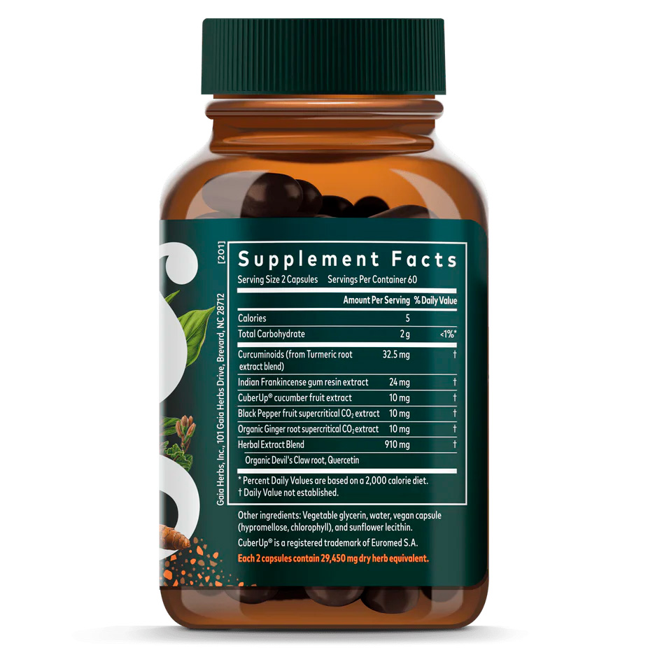 Gaia Herbs, Turmeric Supreme Joint Health, 120 Liquid Phyto-Caps