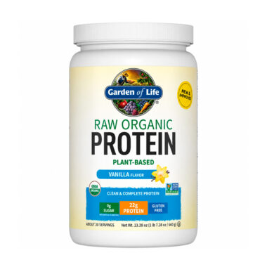 Garden of Life, Raw Organic Protein Powder, Vanilla, 22 g, 23.28 oz