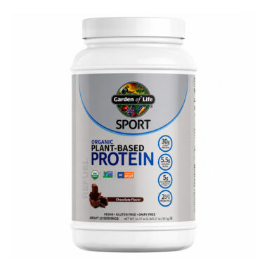 Garden of Life, SPORT Organic Plant-Based Protein Powder, Chocolate, 30 g, 32.17 oz