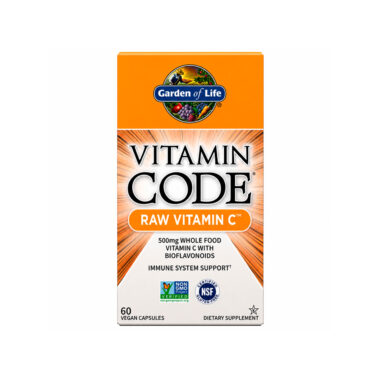 Garden of Life, Vitamin Code Raw Vitamin C with Bioflavonoids, 500 mg, 60 Vegicaps