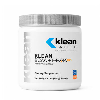 Klean Athlete, Klean BCAA + Peak ATP, Natural Orange, 4 g, 400 mg, 9.1 Oz