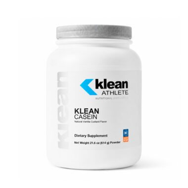 Klean Athlete, Klean Casein, Natural Vanilla Custard, 24 g, 21.6 Oz
