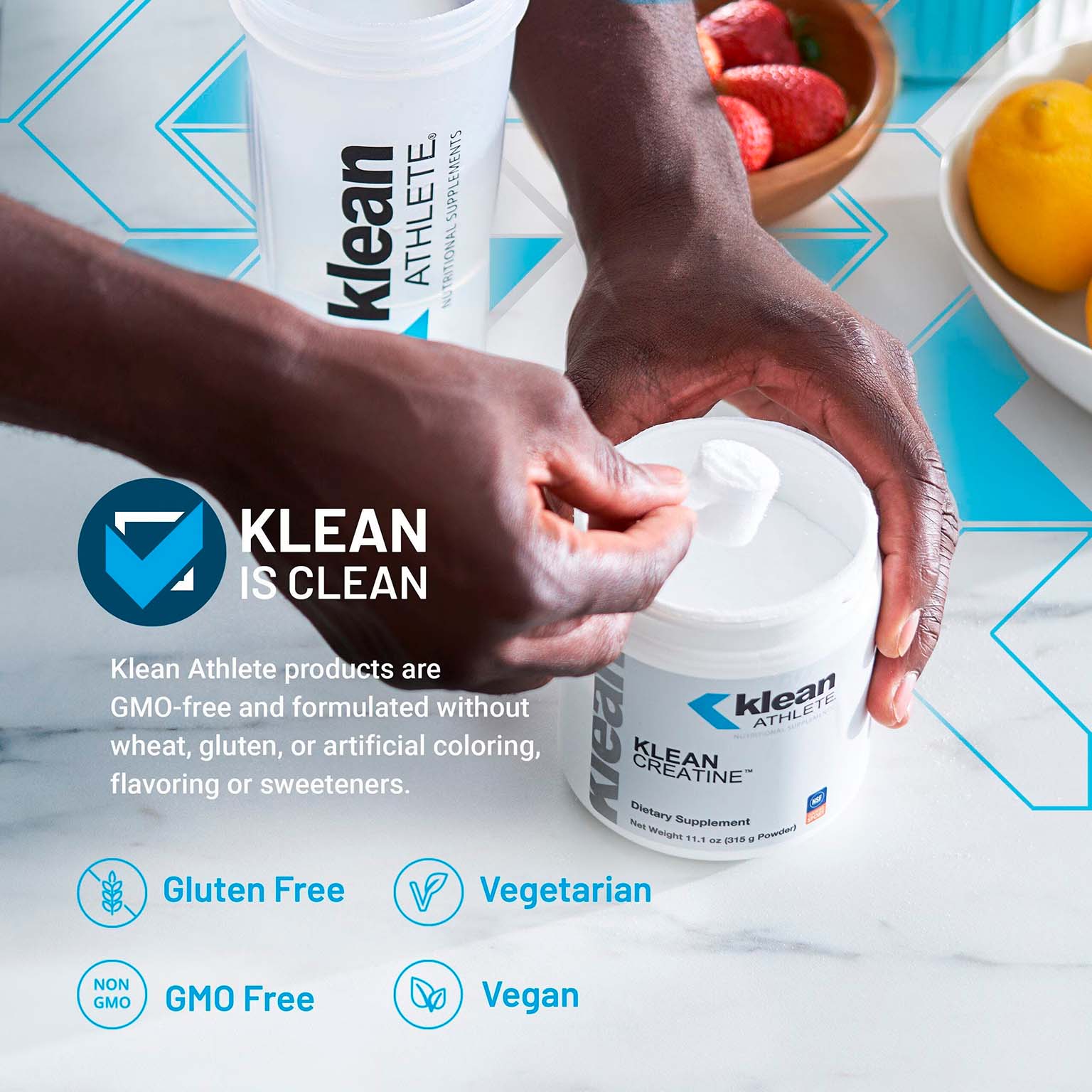 Klean Athlete, Klean Creatine, 5 g, 11.1 Oz