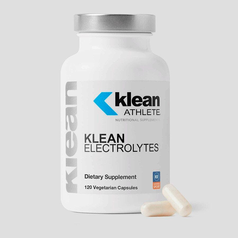 Klean Athlete, Klean Electrolytes, 120 Vegicaps