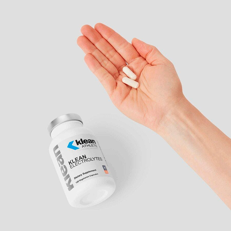 Klean Athlete, Klean Electrolytes, 120 Vegicaps