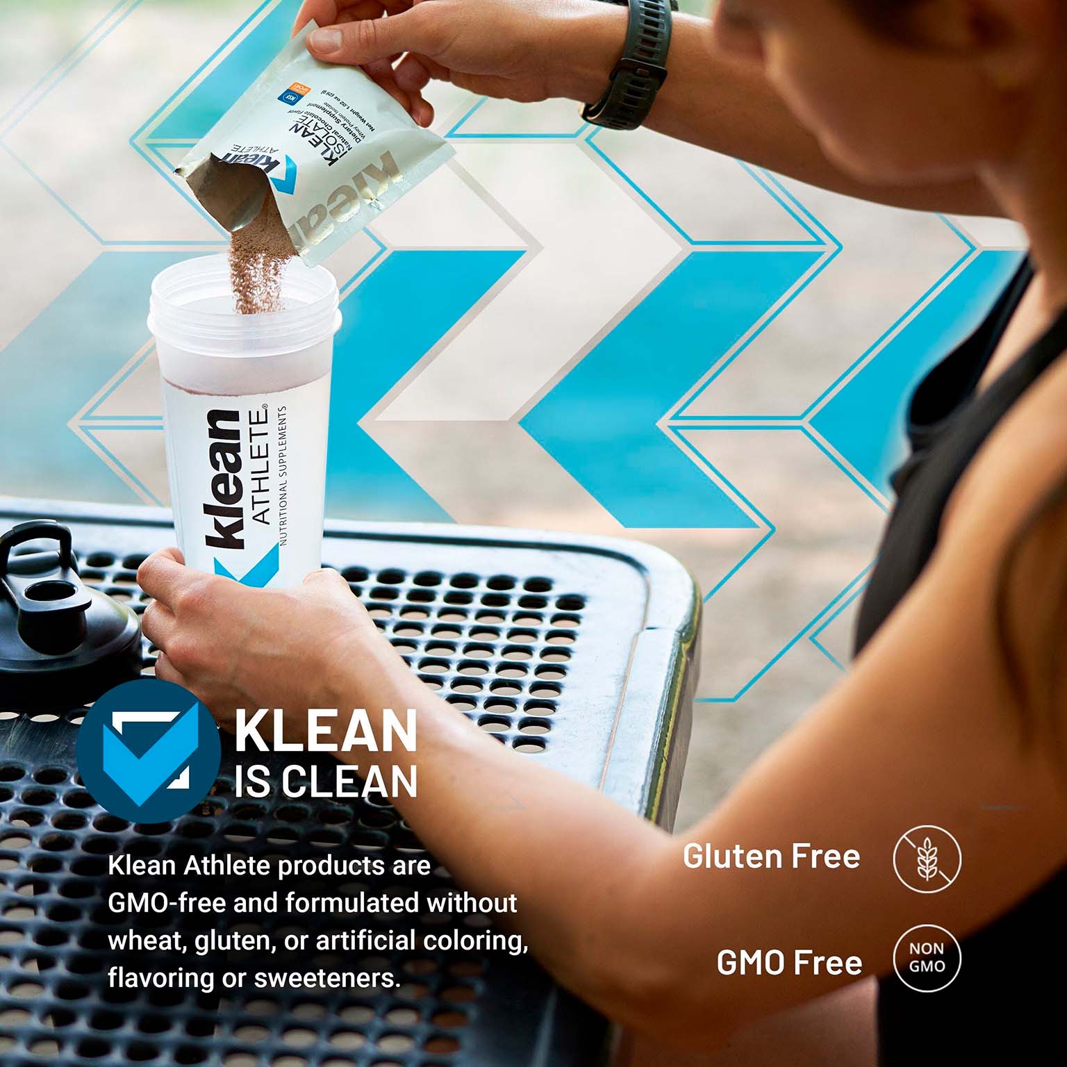 Klean Athlete, Klean Isolate Whey Protein, Natural Chocolate, 20 g, 20.5 Oz