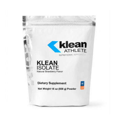 Klean Athlete, Klean Isolate Whey Protein, Natural Strawberry, 20 g, 18 Oz