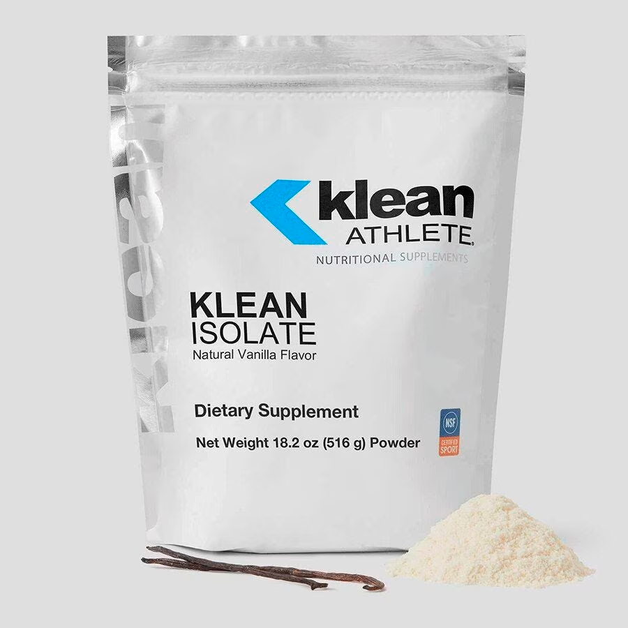 Klean Athlete, Klean Isolate Whey Protein, Natural Vanilla, 20 g, 18.2 Oz