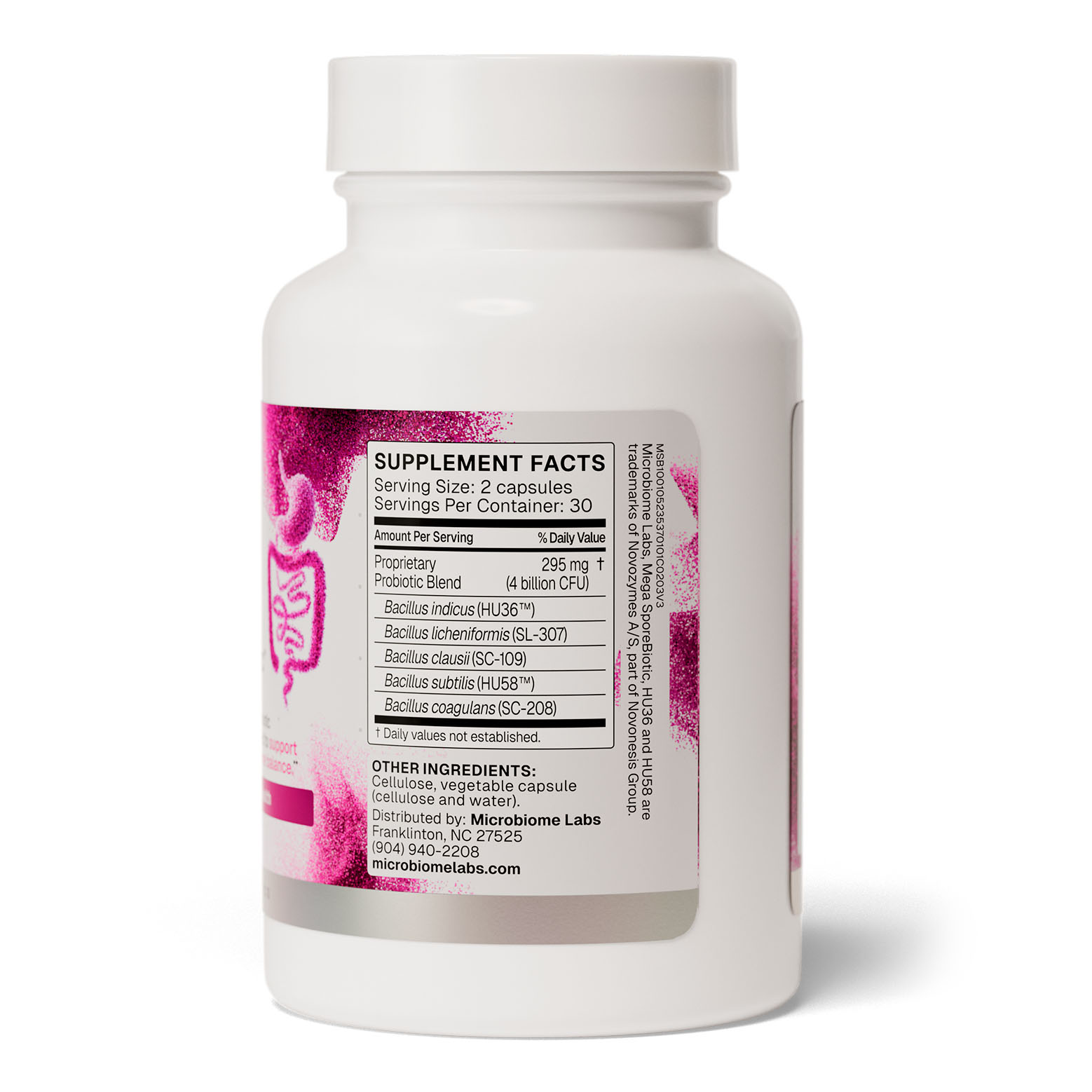 Microbiome Labs, MegaSporeBiotic Spore-Based Probiotic, 4 billion CFU, 60 Caps