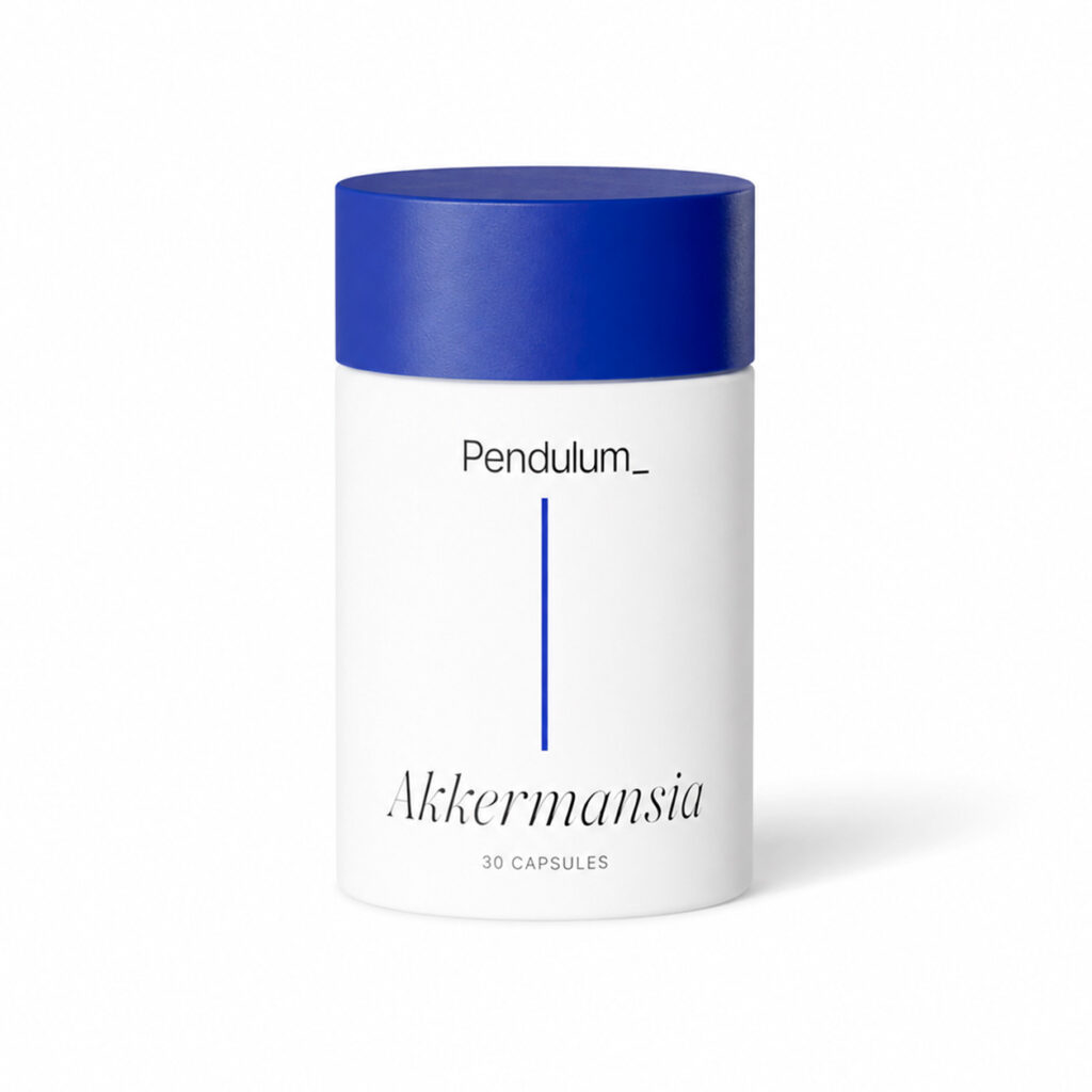 Pendulum, Akkermansia with Chicory inulin, 100 million AFU, 276 mg, 30 Caps