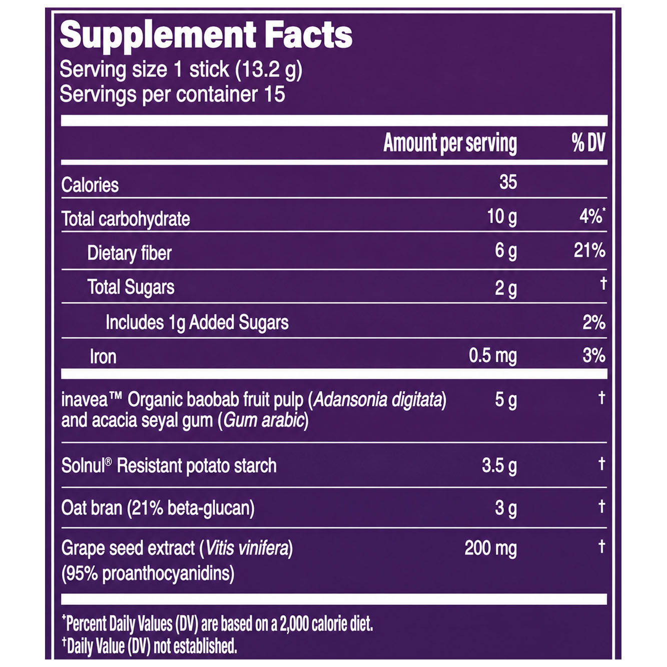 Pendulum, Gut Fuel On-The-Go Daily Prebiotic Fiber + Polyphenols, 15 Packets