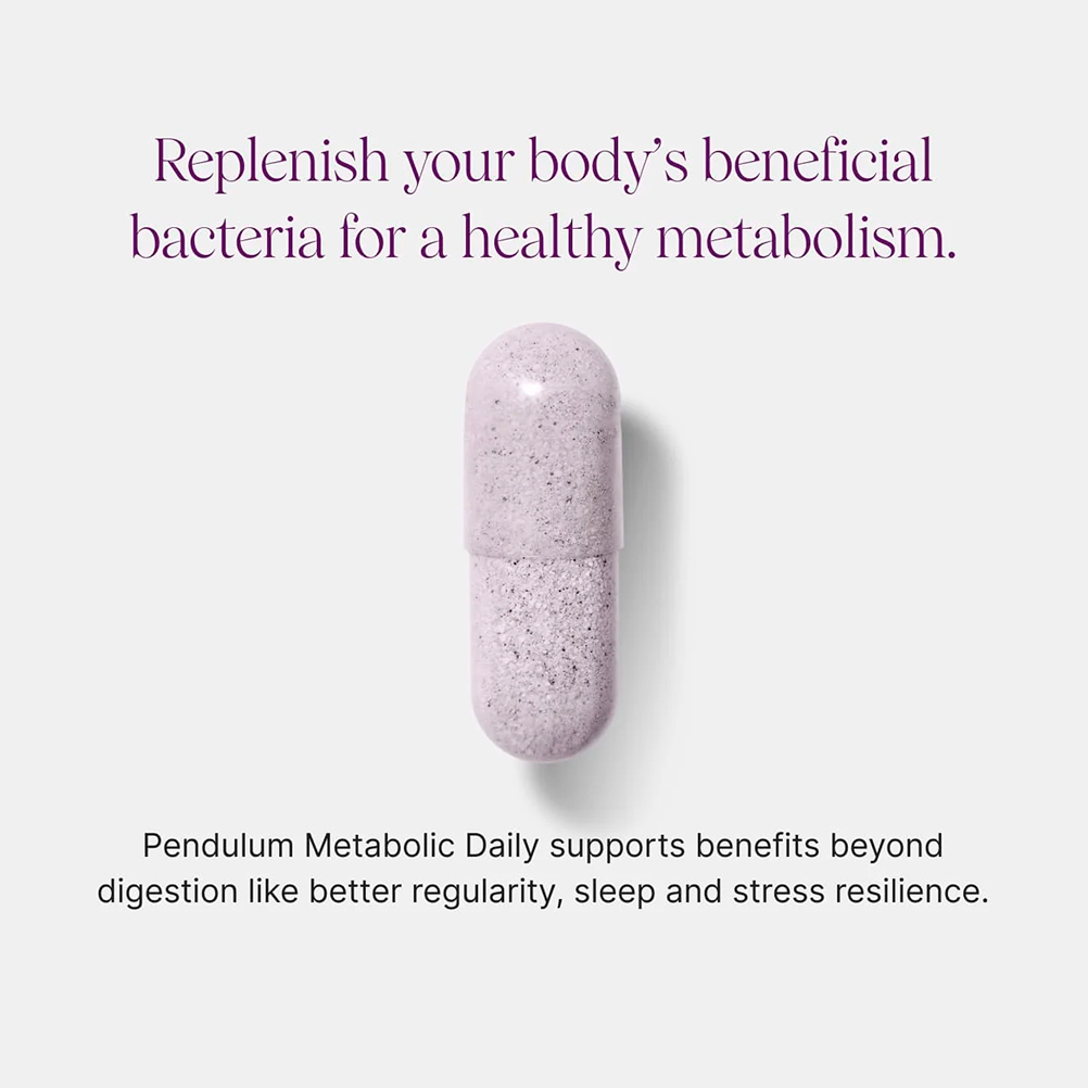 Pendulum, Metabolic Daily, 300 million AFU, 30 Caps