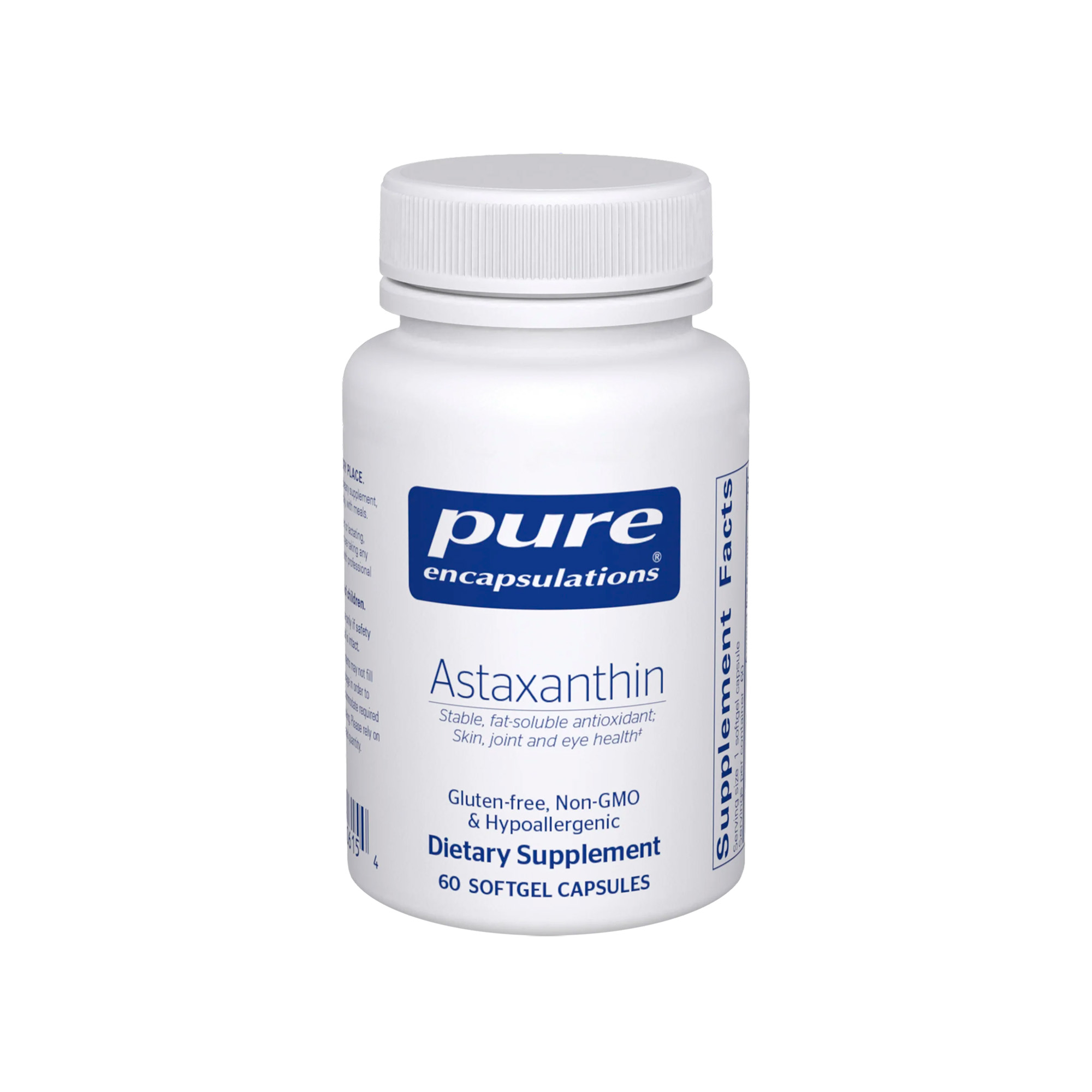 Pure Encapsulations, Astaxanthin, 4 mg, 60 Softgels Pure Encapsulations, Astaxanthin, 4 mg, 60 Softgels