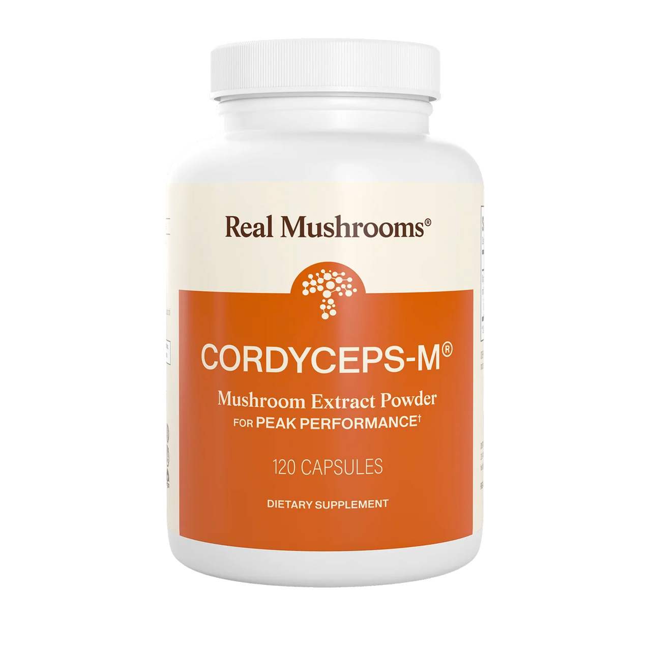 Real Mushrooms, Cordyceps-M Extract Peak Perfomance, 1000 mg, 120 Caps Real Mushrooms, Cordyceps-M Extract Peak Perfomance, 1000 mg, 120 Caps