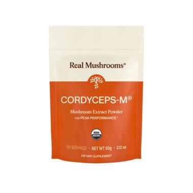 Real Mushrooms, Cordyceps-M Extract Powder Peak Perfomance, 1000 mg, 2.12 oz