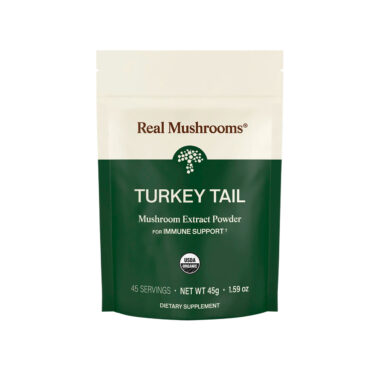 Real Mushrooms, Turkey Tail Extract Powder Immune Support, 1000 mg, 1.59 oz