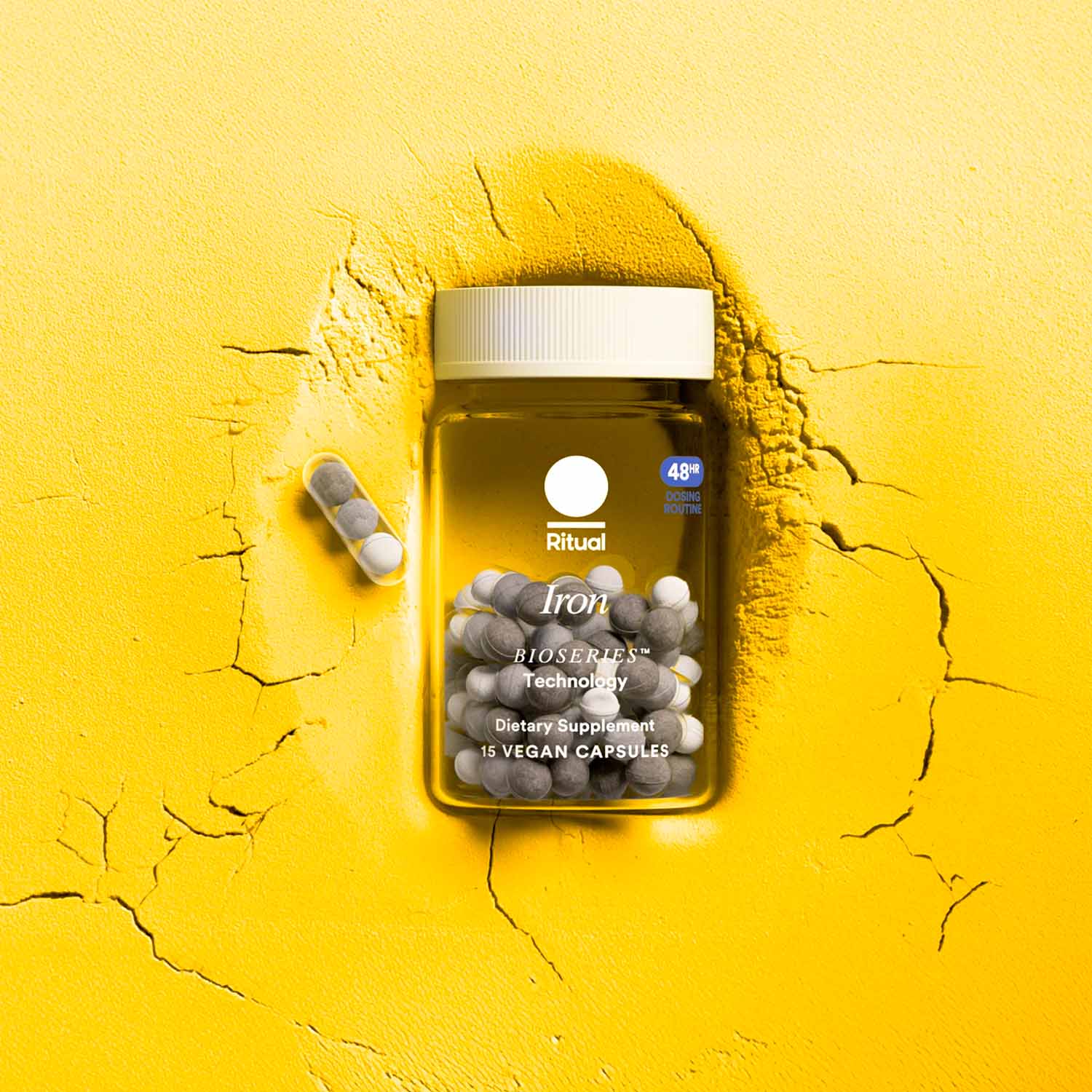 Ritual, Iron BioSeries, Citrus, 60 mg, 15 Vegicaps