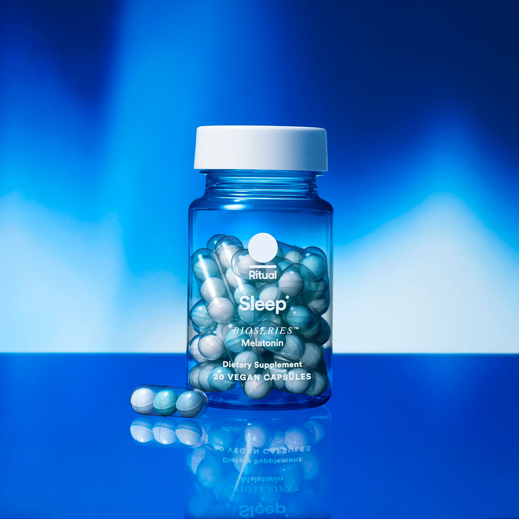 Ritual, Sleep BioSeries Melatonin, Vanilla, 5 mg, 20 Vegicaps