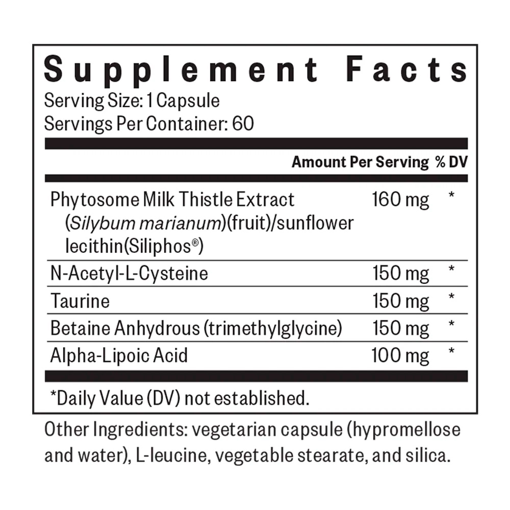 Seeking Health, Liver Nutrients, 60 Caps