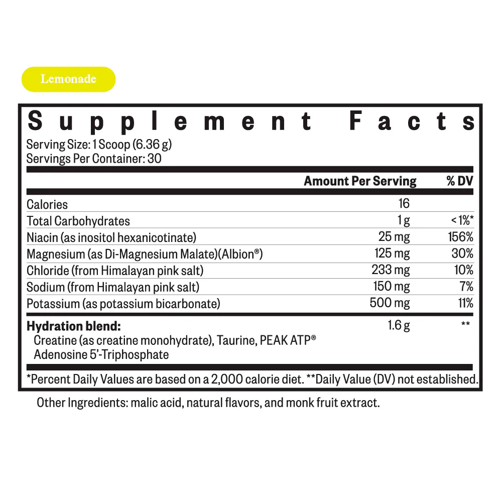 Seeking Health, Optimal Electrolyte, Lemonade, 6.73 oz