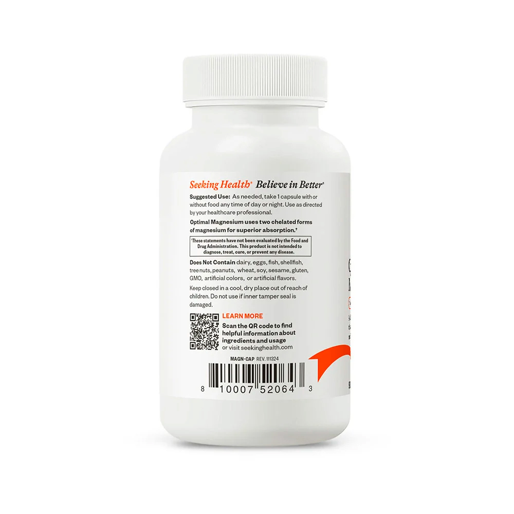 Seeking Health, Optimal Magnesium, 150 mg, 90 Caps