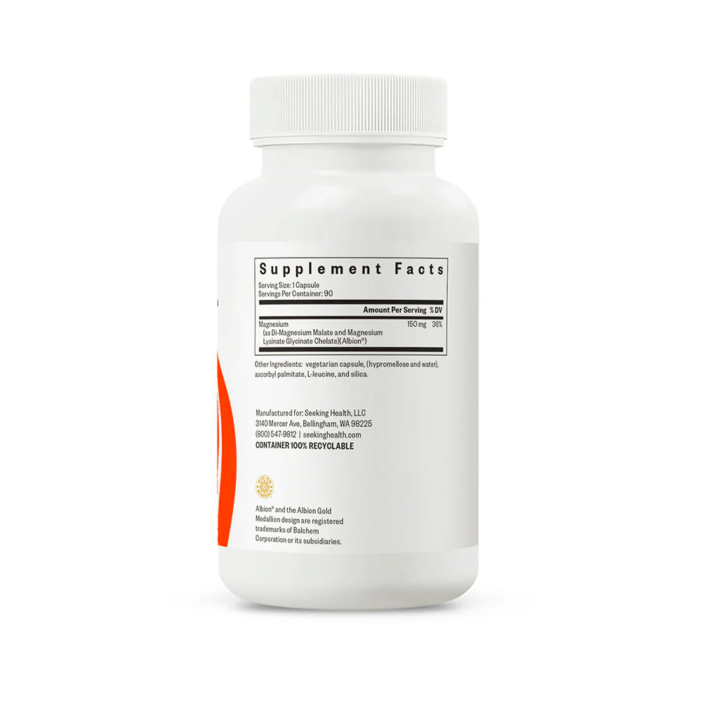 Seeking Health, Optimal Magnesium, 150 mg, 90 Caps