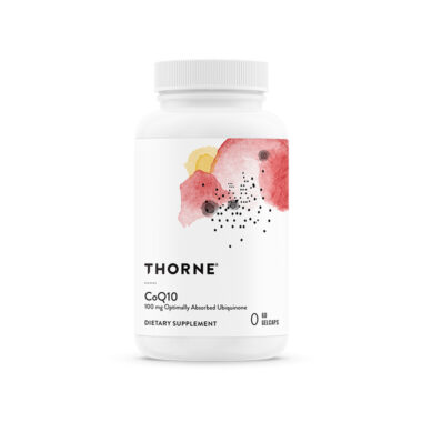 Thorne, CoQ10 Ubiquinone, 100 mg, 60 Gelcaps