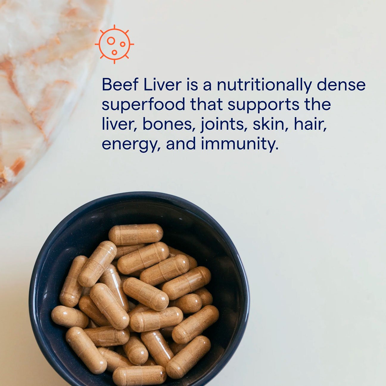 Trace Minerals, Beef Liver, 3000 mg, 180 Caps