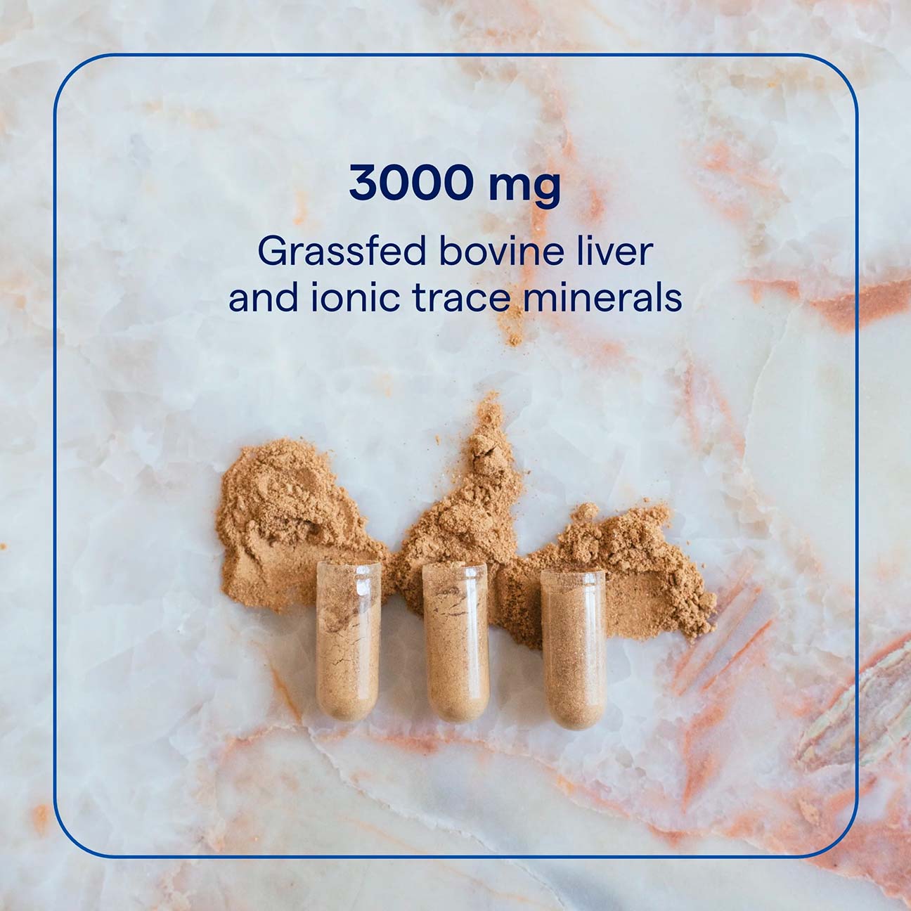 Trace Minerals, Beef Liver, 3000 mg, 180 Caps
