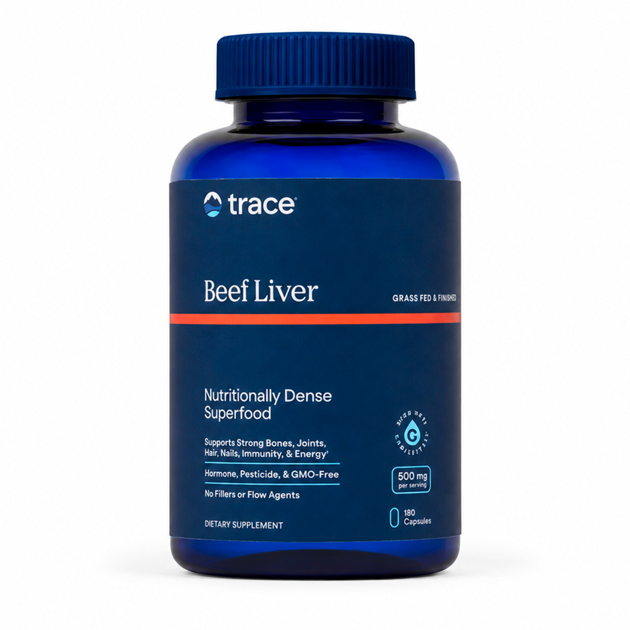 Trace Minerals, Beef Liver, 3000 mg, 180 Caps Trace Minerals, Beef Liver, 3000 mg, 180 Caps