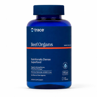 Trace Minerals, Beef Organs, 3000 mg, 180 Caps
