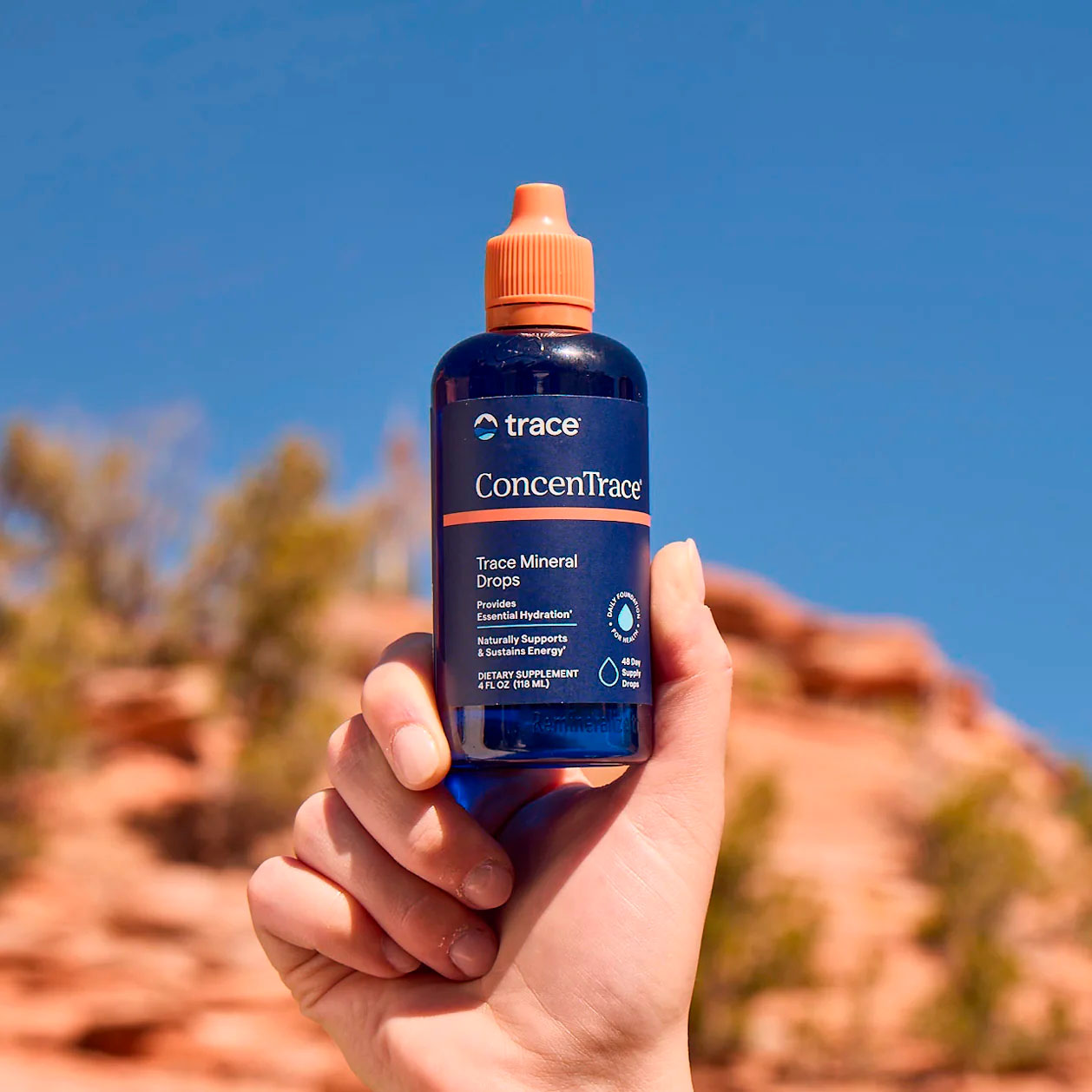 Trace Minerals, ConcenTrace Trace Mineral Drops Full Spectrum, 4 fl oz