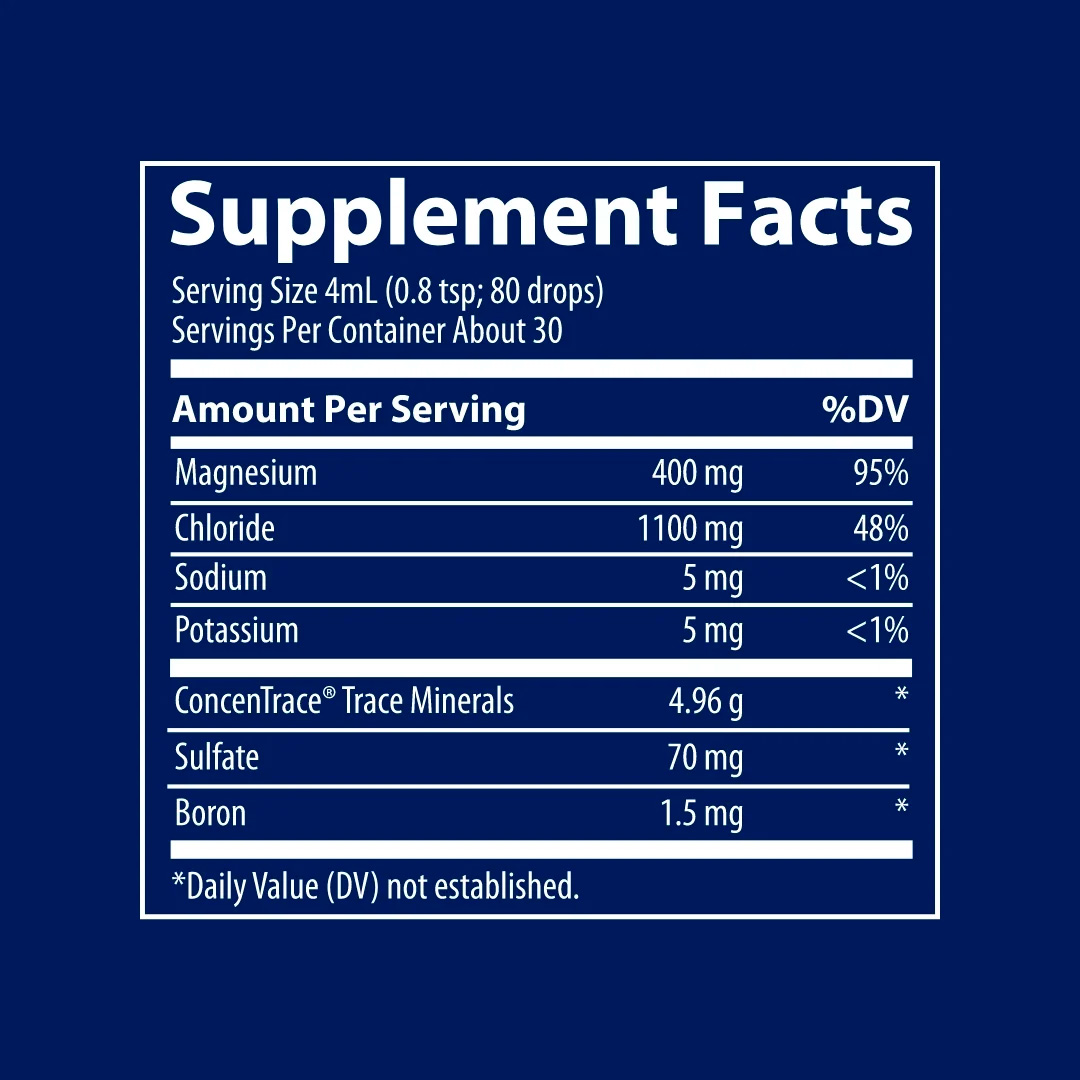 Trace Minerals, Mega-Mag Ionic Magnesium, 400 mg, 4 fl oz