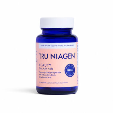 Tru Niagen, Niagen Beauty NR with Astaxanthin, Biotin & Hyaluronic Acid, 100 mg, 30 Vegicaps