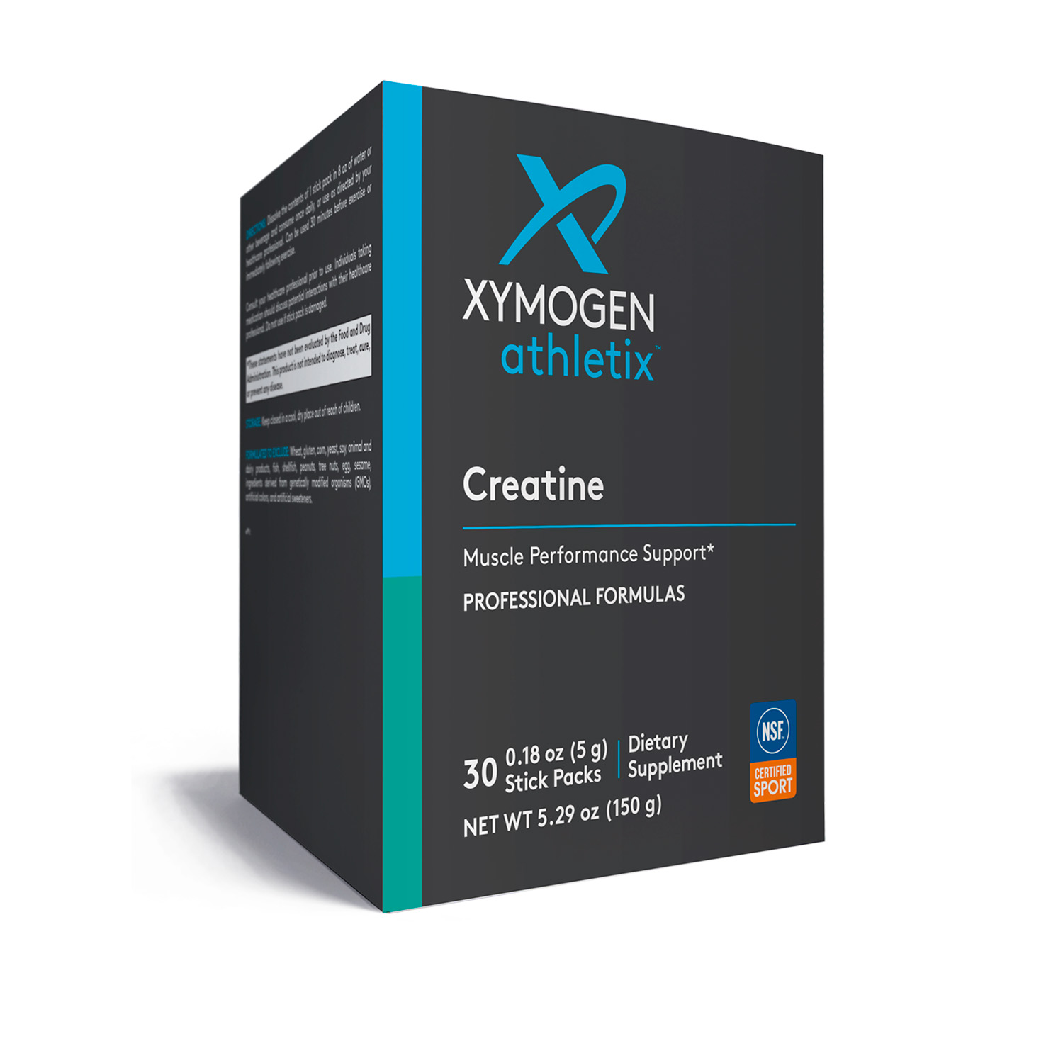 XYMOGEN, Creatine Athletix Muscle Performance Support, 5 g, 30 ct XYMOGEN, Creatine Athletix Muscle Performance Support, 5 g, 30 ct