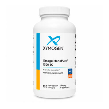 XYMOGEN, Omega MonoPure 1300 EC, 860 mg, 120 Fish Softgels