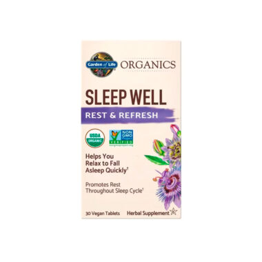 Garden of Life, Organics Sleep Well Rest & Refresh, 30 Vegitabs