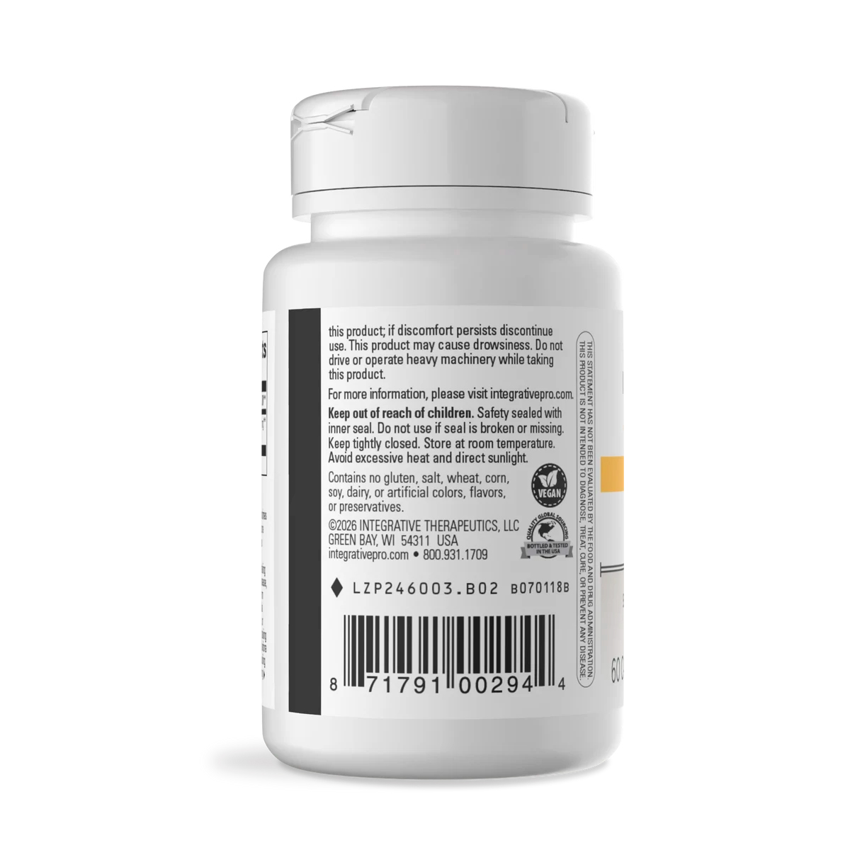 Integrative Therapeutics, 5-HTP, 50 mg, 60 Caps