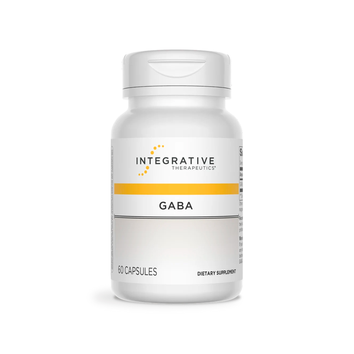 Integrative Therapeutics, GABA, 750 mg, 60 Caps Integrative Therapeutics, GABA, 750 mg, 60 Caps