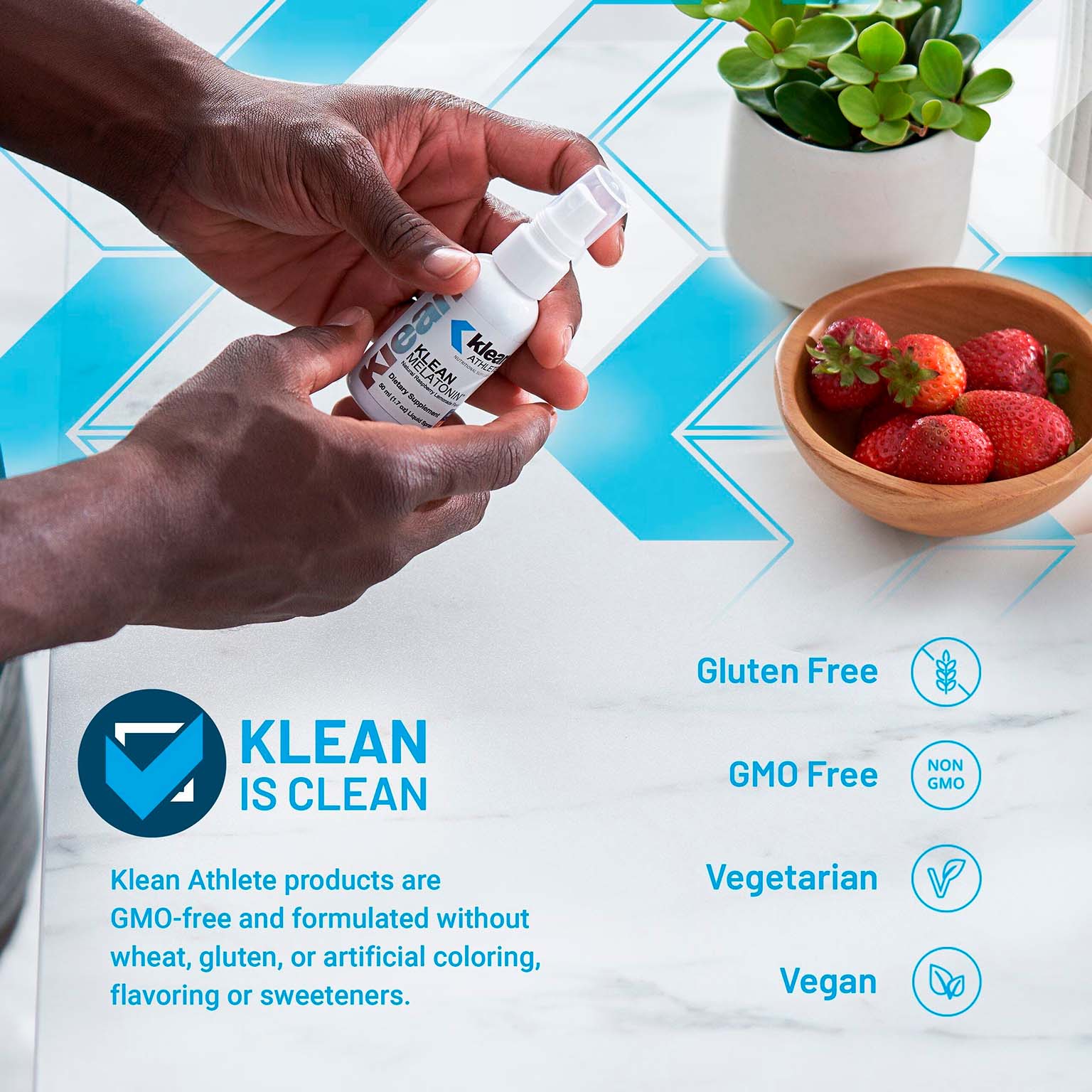 Klean Athlete, Klean Melatonin, Natural Raspberry Lemonade, 3 mg, 1.7 fl oz