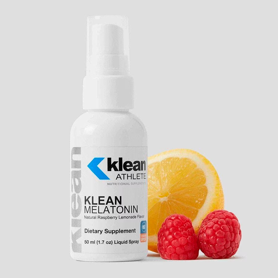 Klean Athlete, Klean Melatonin, Natural Raspberry Lemonade, 3 mg, 1.7 fl oz