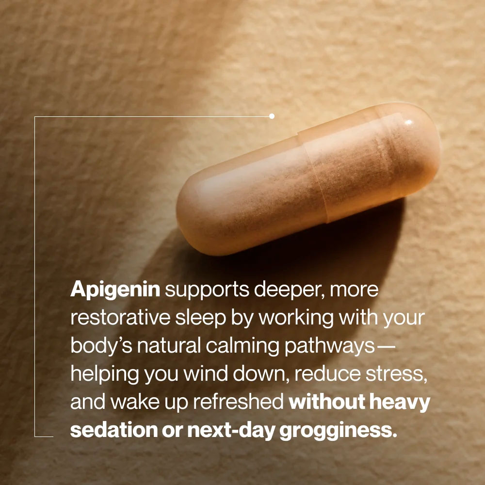 Momentous, Apigenin Sleep Support, 50 mg, 60 Caps