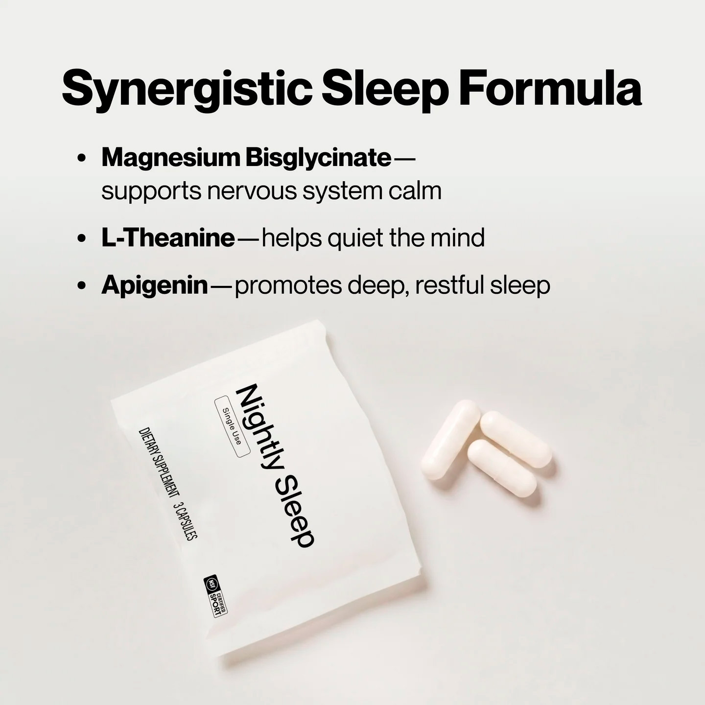 Momentous, Nightly Sleep Formula, 90 Caps
