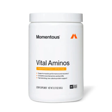 Momentous, Vital Aminos, Tropical Punch, 11.5 g, 12.17 oz