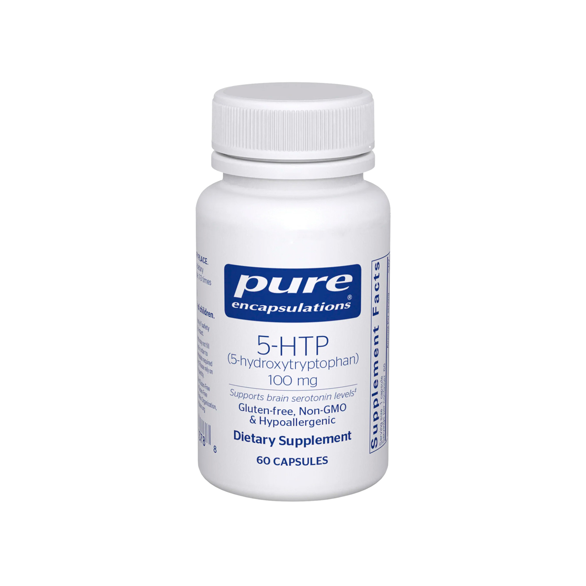 Pure Encapsulations, 5-HTP, 100 mg, 60 Caps