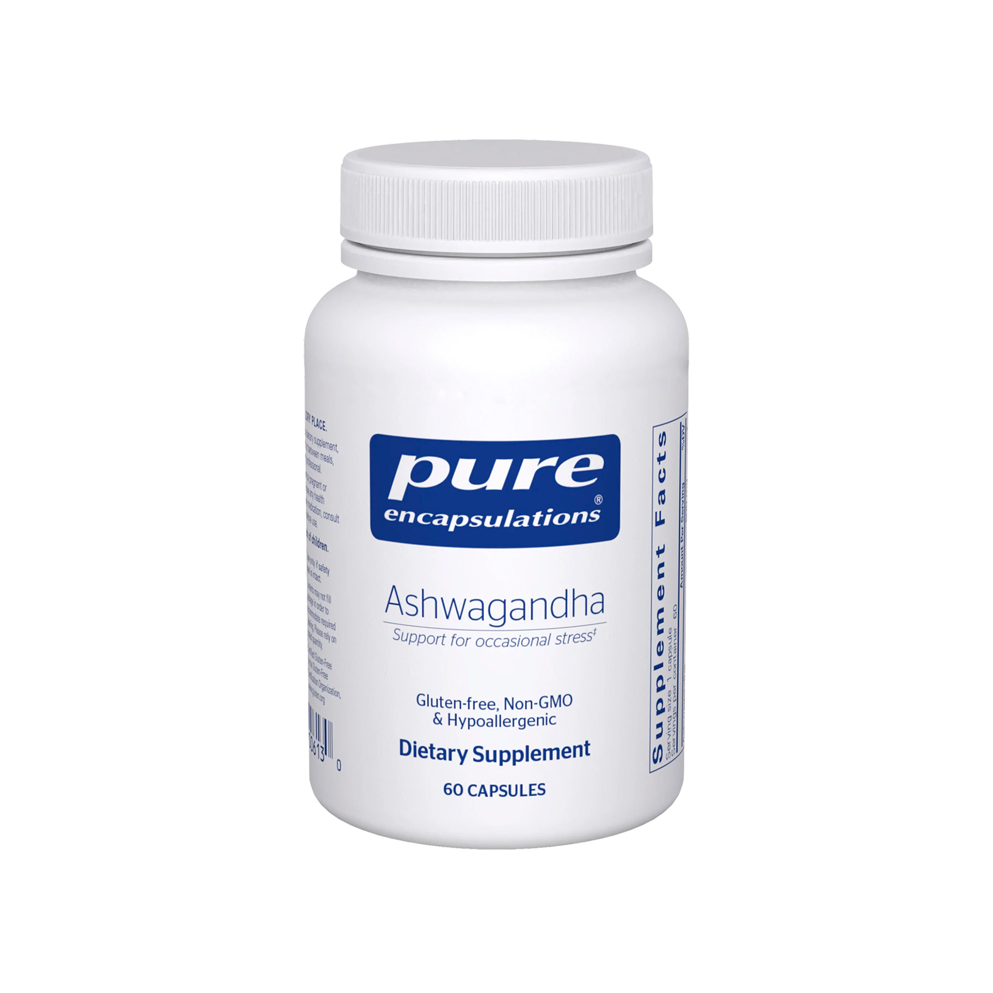 Pure Encapsulations, Ashwagandha, 500 mg, 60 Caps