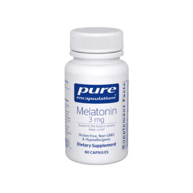 Pure Encapsulations, Melatonin, 3 mg, 60 Caps